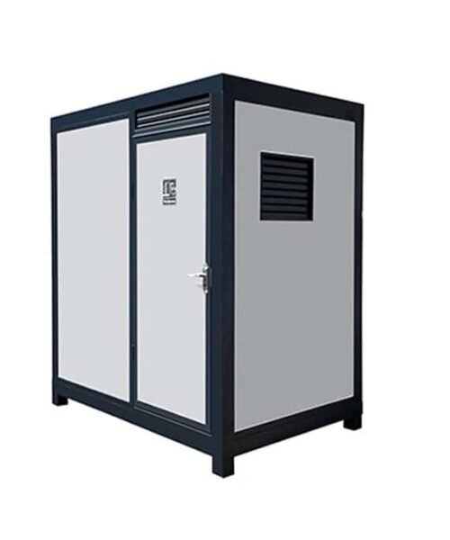 (Open Box) Portable Restroom with Shower – Insulated, All-in-One, Steel Frame
