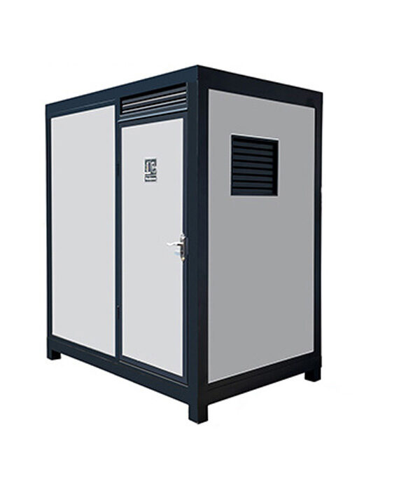 (Open Box) Portable Restroom with Shower – Insulated, All-in-One, Steel Frame