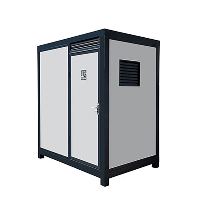 (Open Box) Portable Restroom with Shower – Insulated, All-in-One, Steel Frame