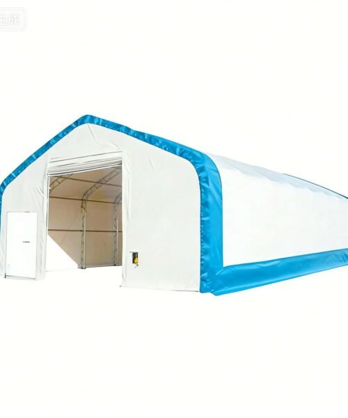 Double Truss Storage Shelter (W70′ × L120′ × H28′)