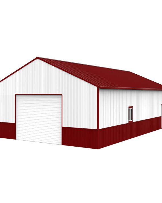51FT × 31FT × 18FT Heavy-Duty Steel Garage Shed