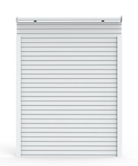 Electric Rolling Shutter Door (2.6m × 2.6m / 102″ × 102″)
