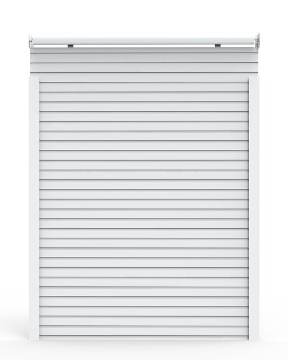 Electric Rolling Shutter Door (2.6m × 2.6m / 102″ × 102″)