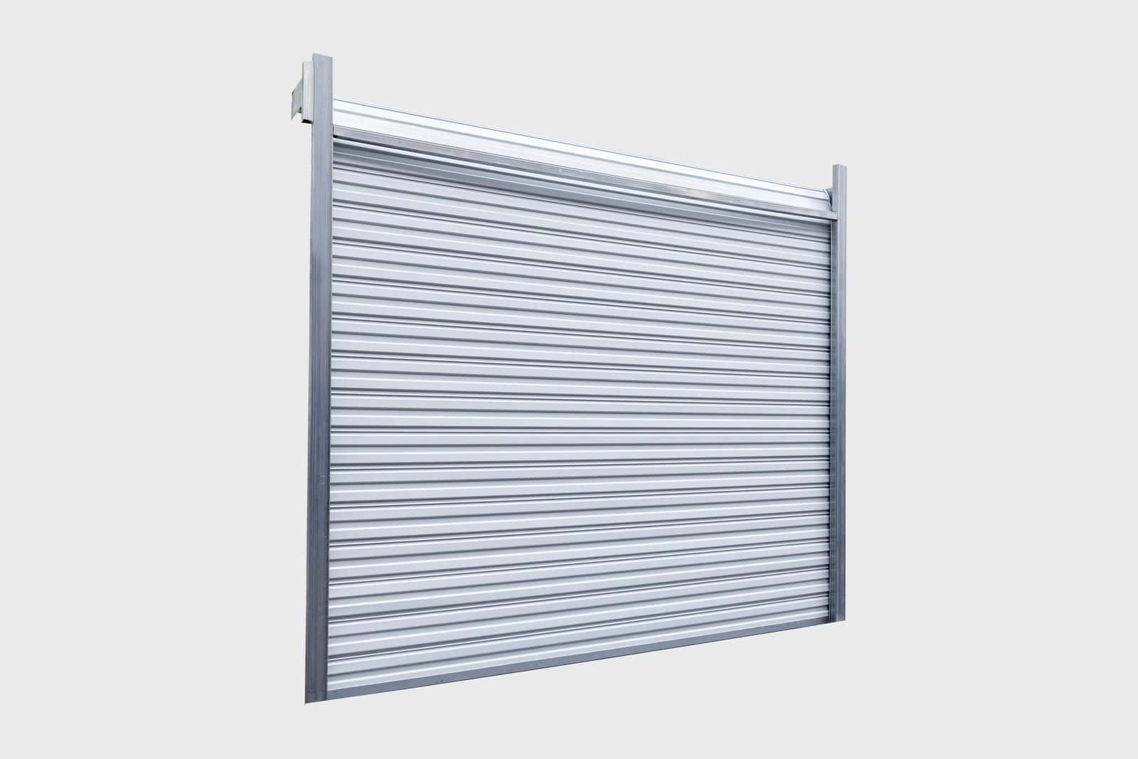 102″ × 102″ Electric Roll-Up Garage Door with Remote Control (8.5FT x 8.5FT)