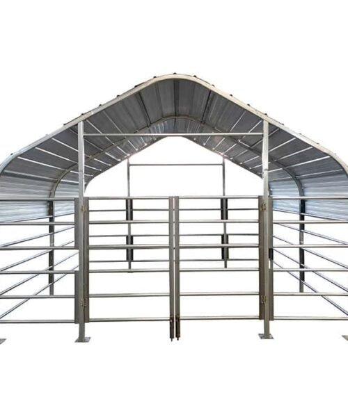 13FT x 13FT Livestock Shelter – Heavy-Duty All-Steel Animal Tent (Model K1310)