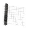 Roll of wire mesh on a white background
