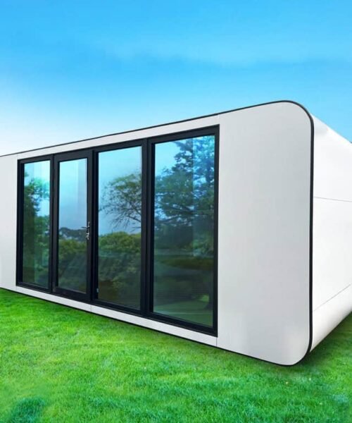 20FT Apple Cabin – Modern Outdoor Living & Working Tiny House Durable Prefab Unit