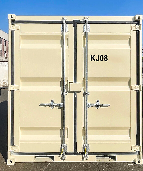 8ft Mini Shipping Container – Nestable Steel Storage