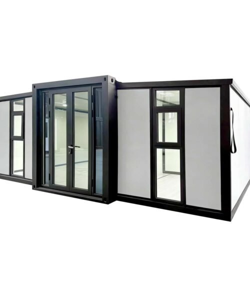 Prefab Modular Tiny Foldable  Home - Two Bedrooms, One Living Room