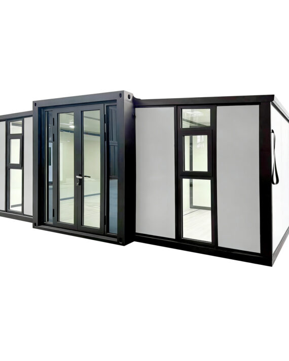 Prefab Modular Tiny Foldable  Home - Two Bedrooms, One Living Room
