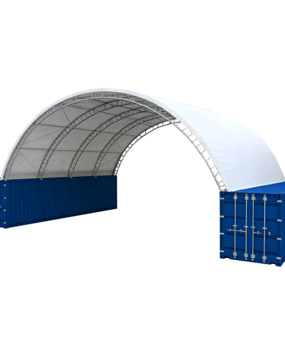 Arch Storage Shelter Single Truss Galvanized Frame