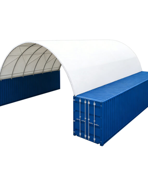 Single Truss Arch Storage Shelter — 7 Trusses