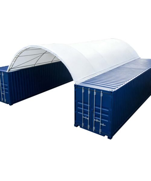 Single Truss Arch Storage Shelter 35.2′ × 39.9′ × 16.4′, 7 Trusses