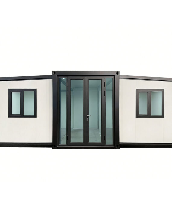 Insulated Prefab Modular Home — 2BR+1LR, Kitchen & Bathroom