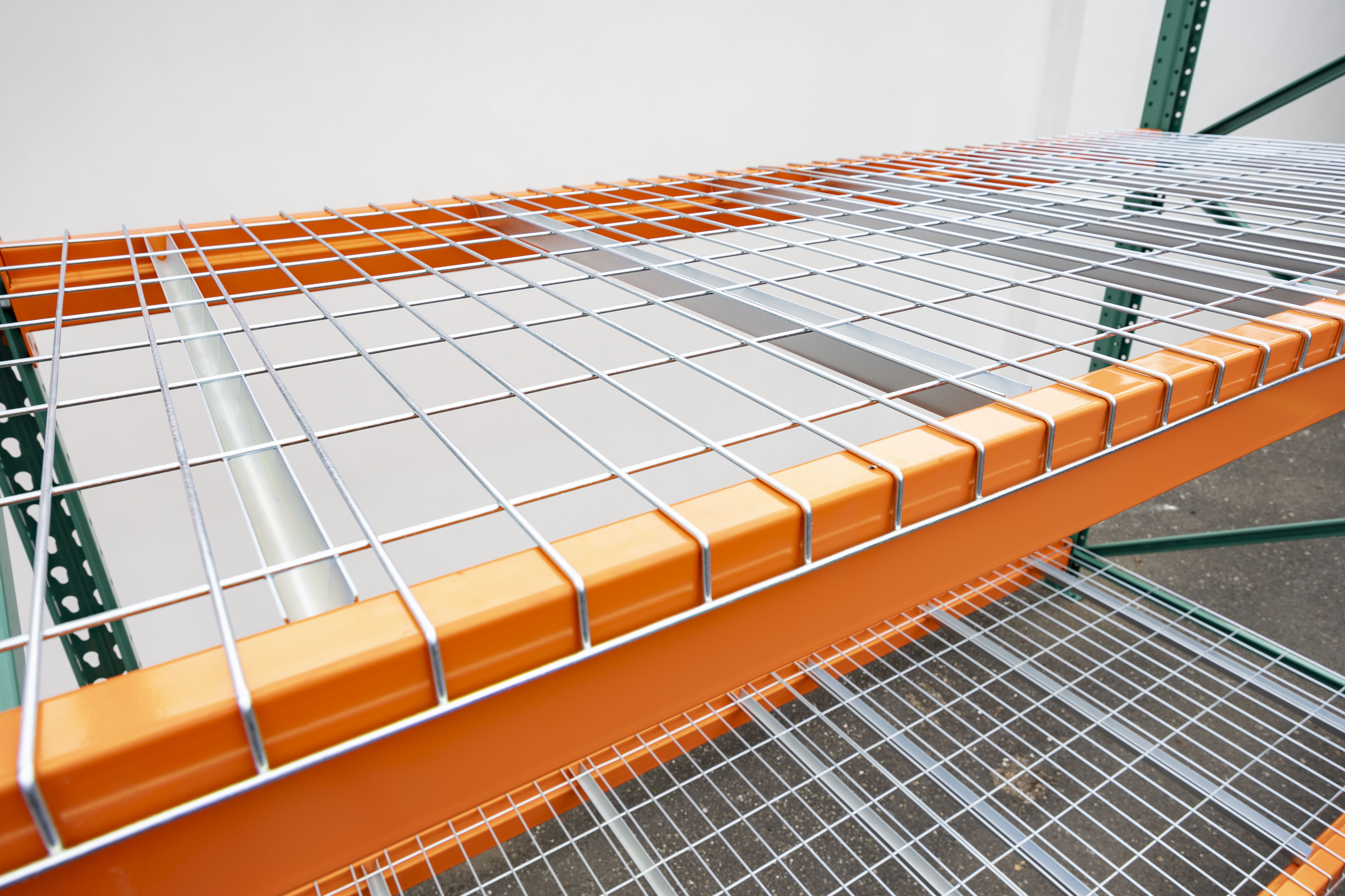 Premium Industrial Pallet Rack System with Safety Package
